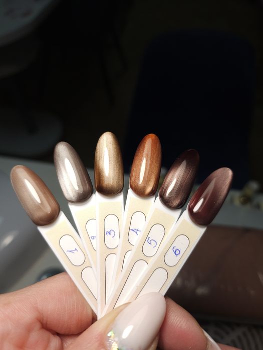 Гел лак "Котешко око"