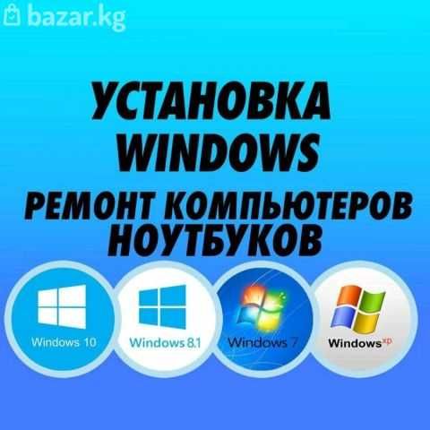 Выезд на дом, установка Windows/ программист