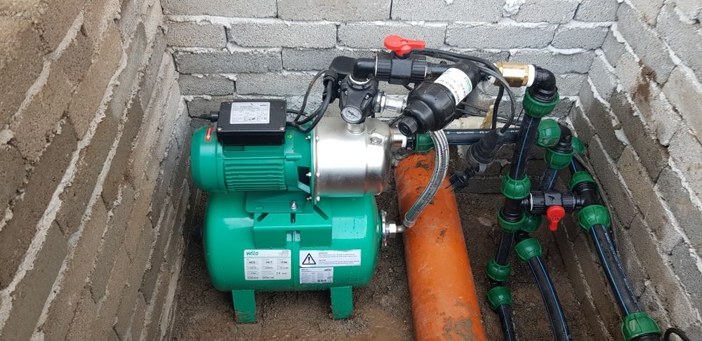 Изграждане на поливна система