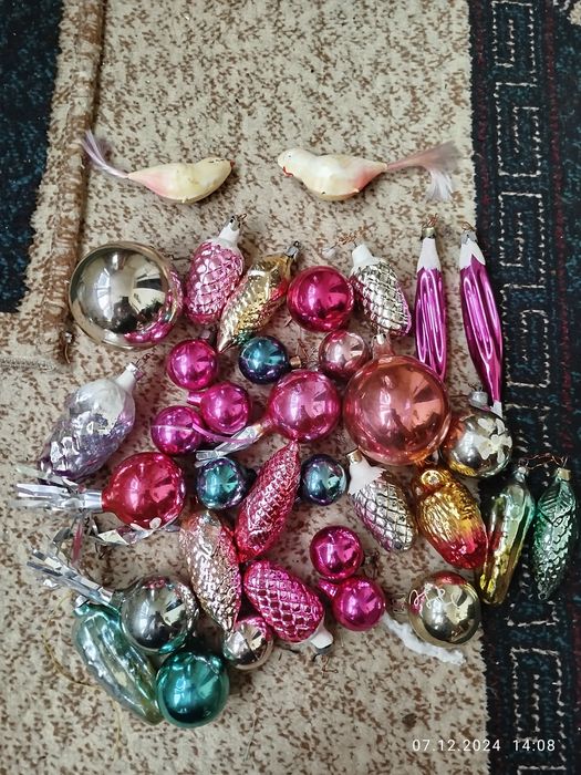 Игрушки новогодние СССР