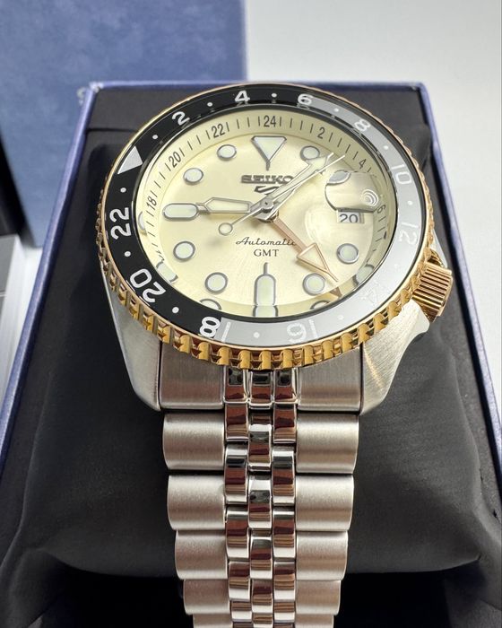 Seiko 5 Sports GMT SSK046K1 - nou, în cutie