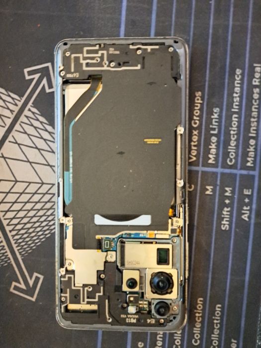 Samsung s20 ultra 5g defect pentru piese display defect g988b/Ds dual