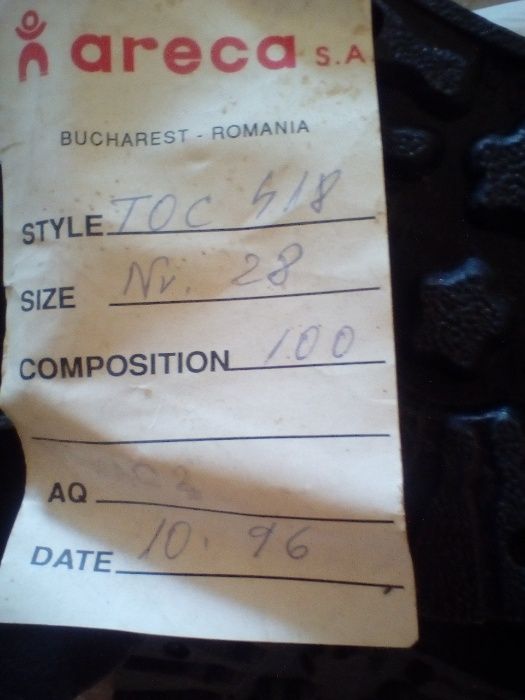 tocuri incaltaminte bocanci marime 28(42) noi, calitate f buna!