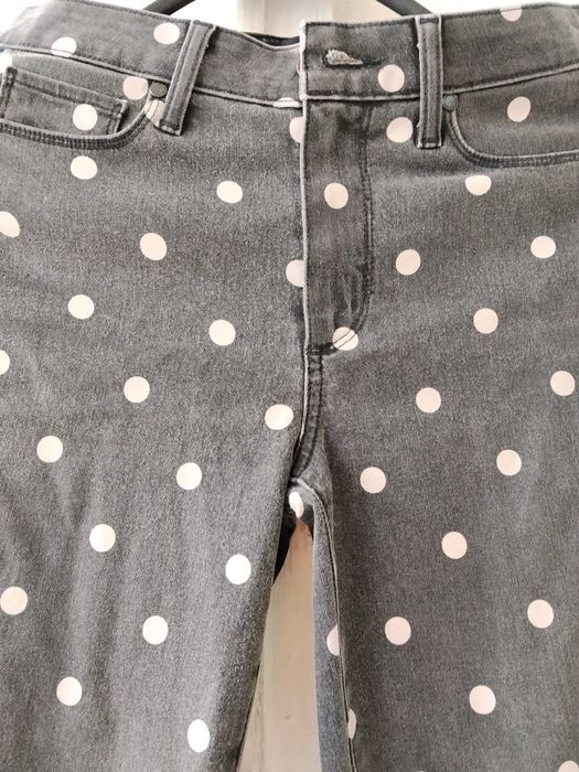 СКИДКА! Джинсы в горох  27 размер
