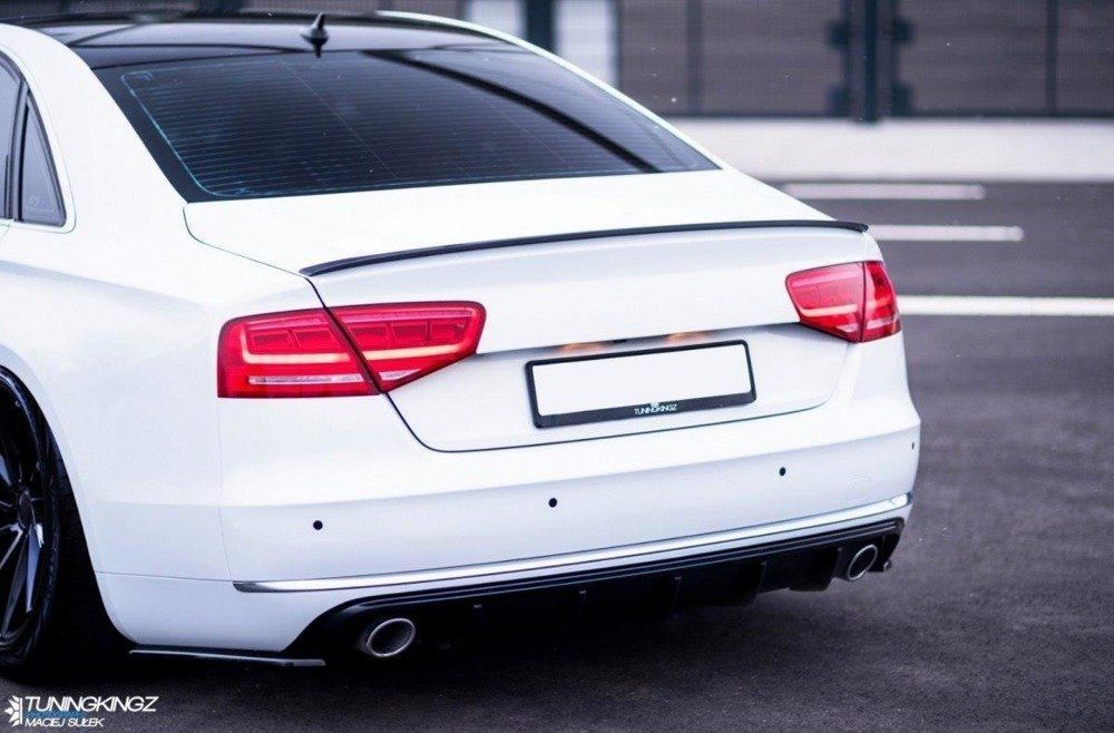 Prelungiri Laterale Bara Spate compatibile cu Audi A8 D4 Maxton Design