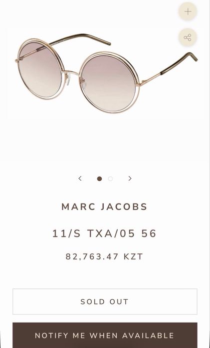 Очки Marc Jacobs женские