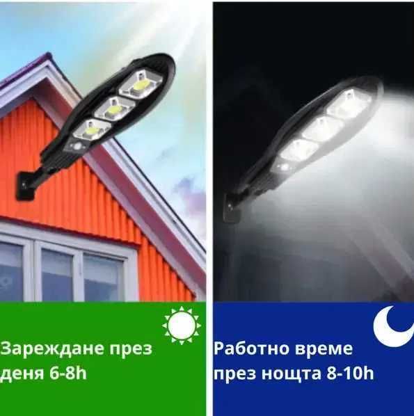 Соларна LED лед лампа 1200W модел LL-003