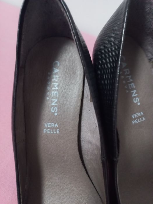 Нови италиански обувки от естествена кожа