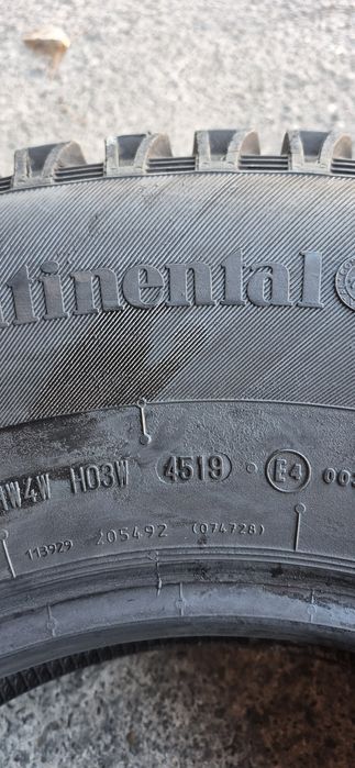 4 anvelope M+S ca noi  Continental 235/85/16 C.Pretul este pe bucata.