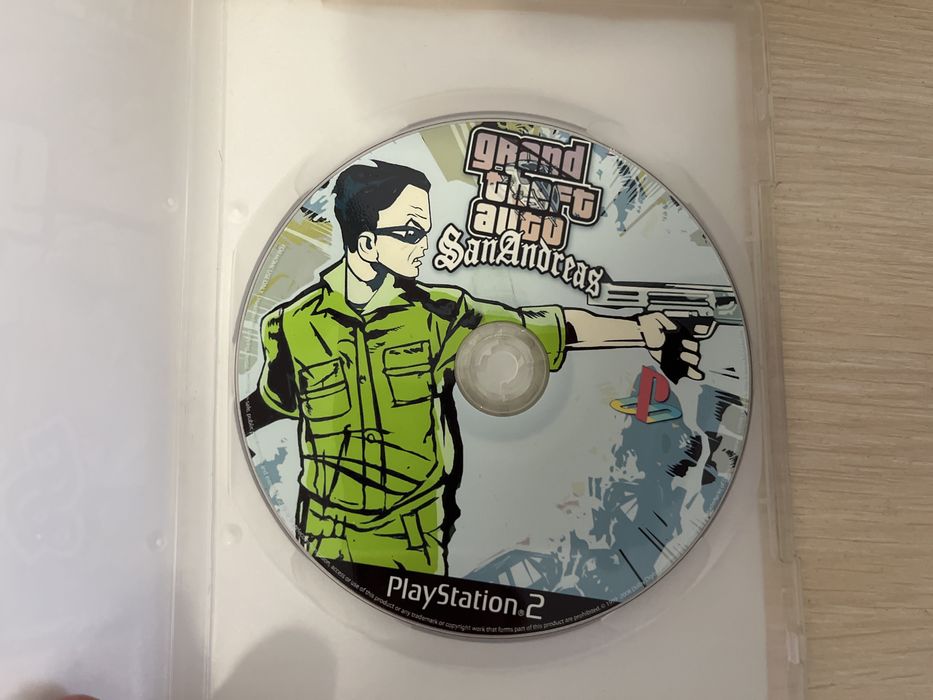 Диск GTA на playstation 2