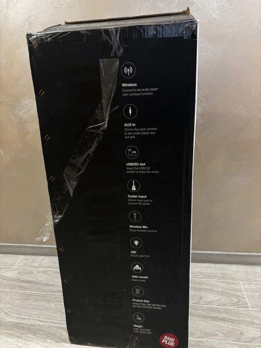 Караоке BLUETOOTH колона 12”