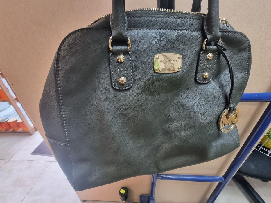 Michael Kors  Cindy зелена дамска чанта