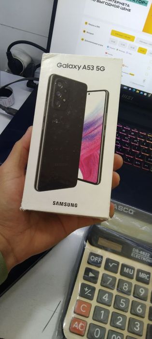Samsung a53 aybi yo ekrani alishmagan Pul zarur varyantga yoq Toshken