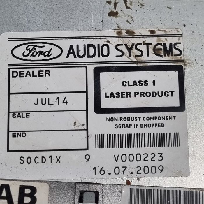 Cd player Ford Kuga 2008 - 2012 (1401) 8V4T18C939LD