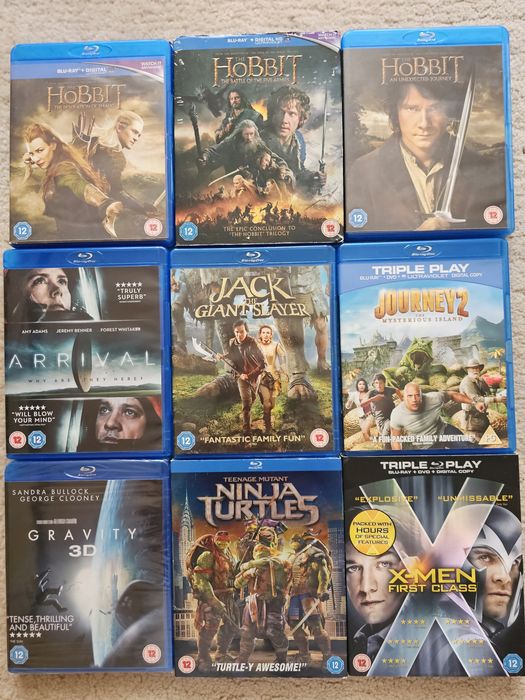 Оригинални Blu-Ray  и DVD от лична колекция на Английски език