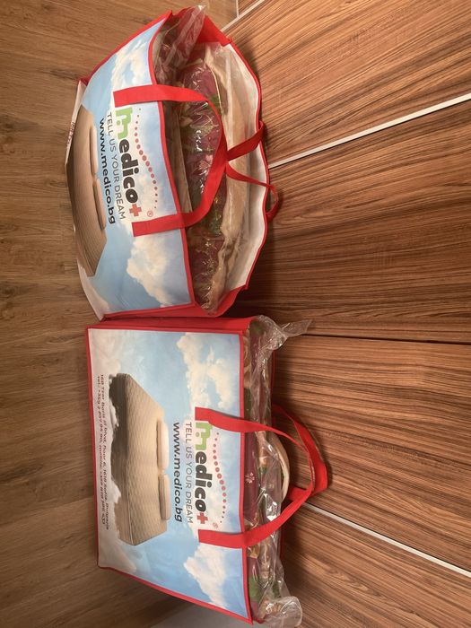 НОВА Многослойна мерино завивка  + Ортопедична възглавница Medico