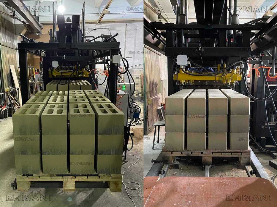 Хиперпреса за производство на блокове с най-високо качество.