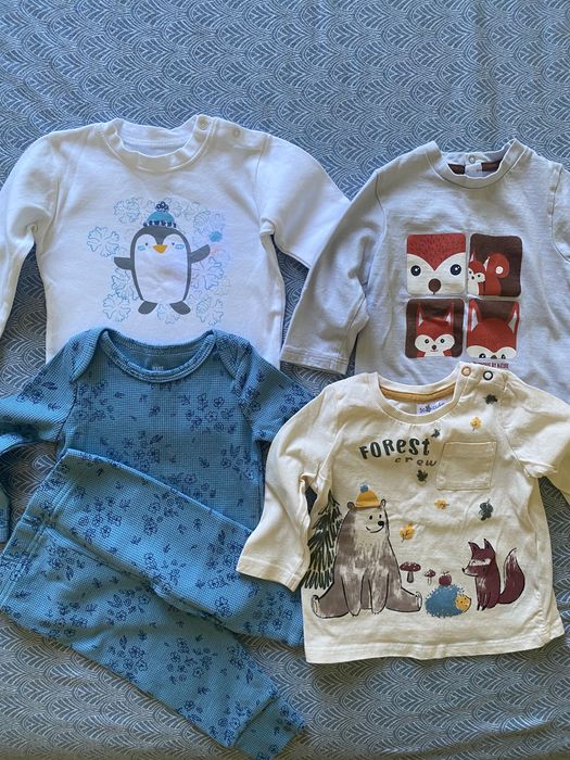 Лот бебешки дрехи р.74