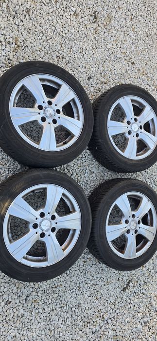 Зимни гуми Hankook дот 24г., джанти 5 112 mercedes