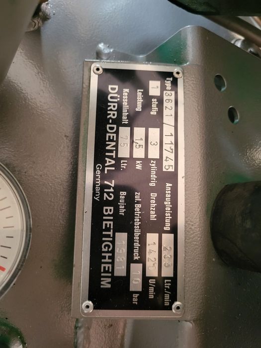 Compresor Durr Dental 712