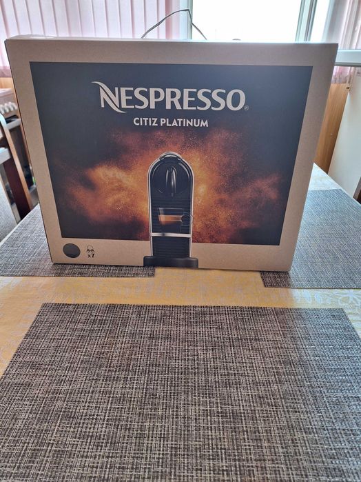 Кафемашина Nespresso Citiz Platinum с капсули