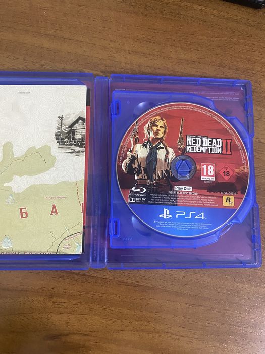 Red Dead Redemption 2 (PS4) — Полный комплект + Карта