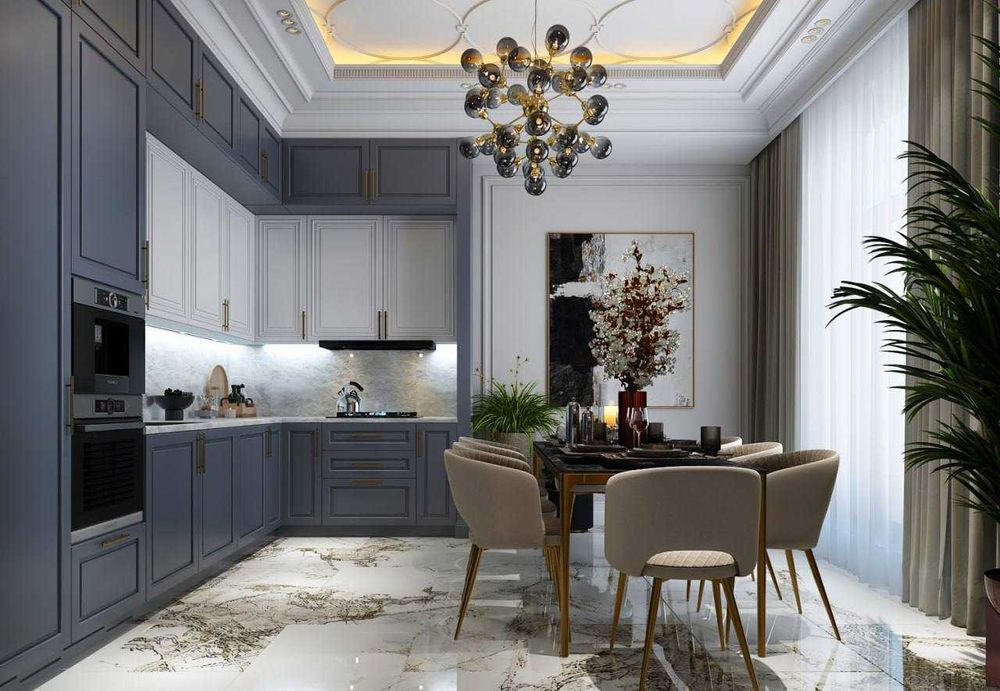 Элитный 3-уровневый евродом 450 м² в Sayram Village, British School