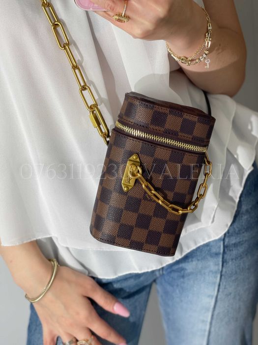 Geanta Louis Vuitton - imprimeu Damier Piele
