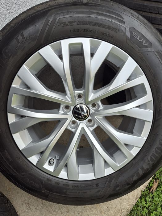 Roti cu jante originale Vw Touareg r18