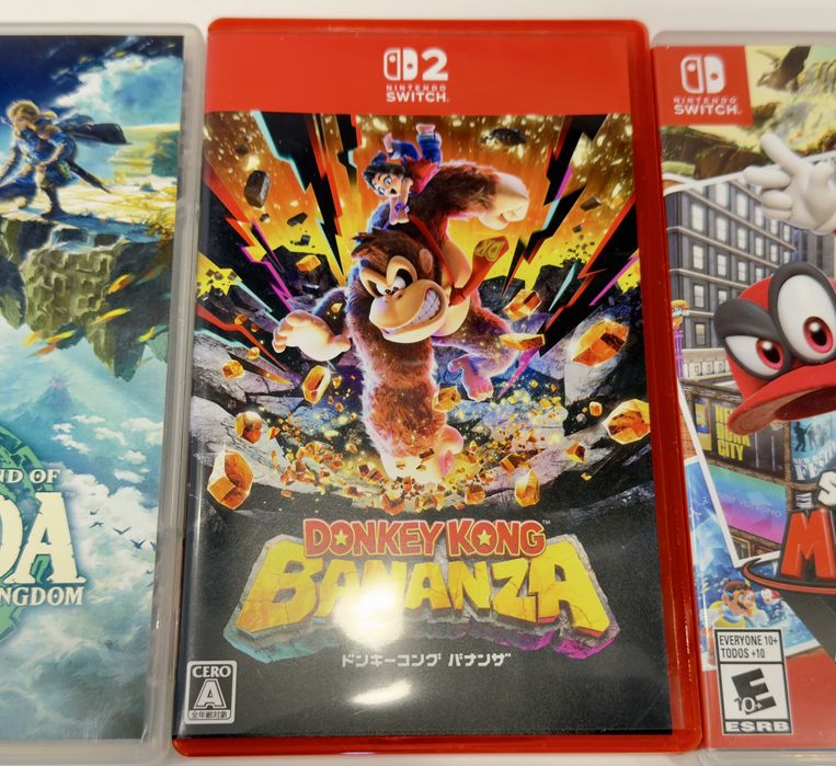 Donkey kong bananza картридж switch 2