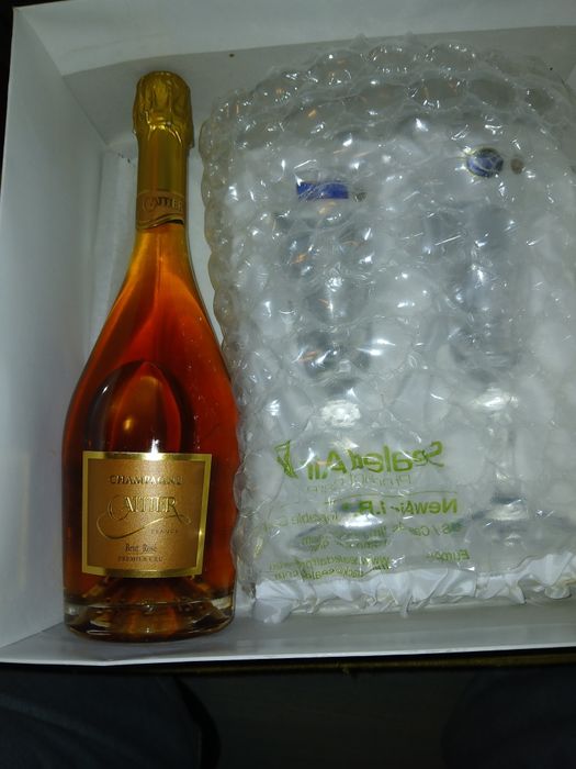 Set sampanie cattier și pahare bohemia