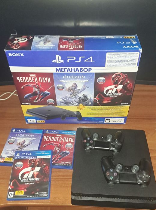 Продаю пс 4, фулл комплект