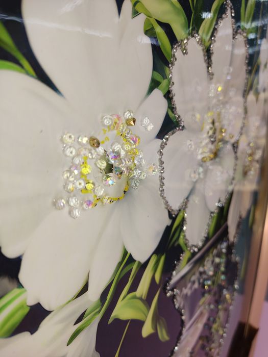 Картина ваза с цветами 3D