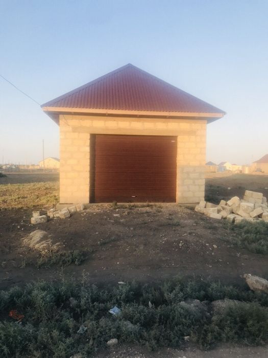 Гараж-времянка