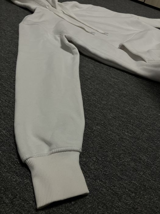 Bershka white hoodie