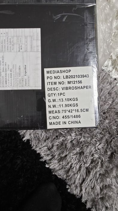 Placa vibranta Vibroshaper