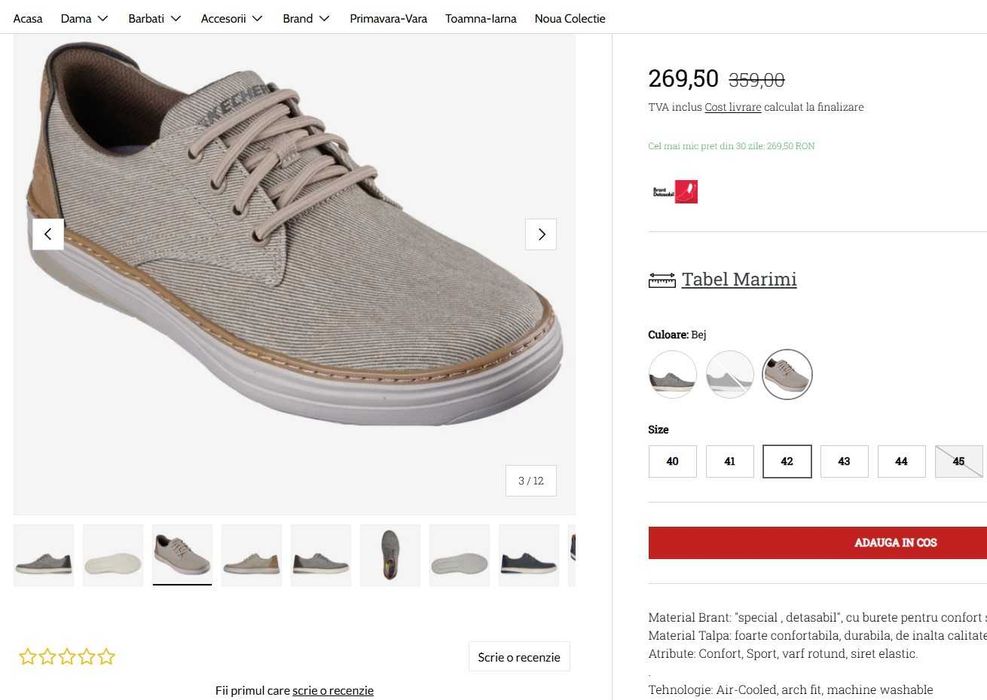 încălțăminte Skechers SKEC 205135 (motley chadwell 2024) 42 EU