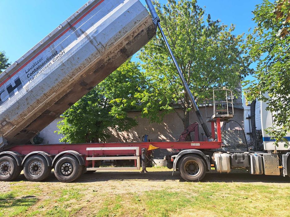 Meiller ,Hyva, Georg,Penta ,Binotto Cilndru hidraulic 8×4,semiremorca