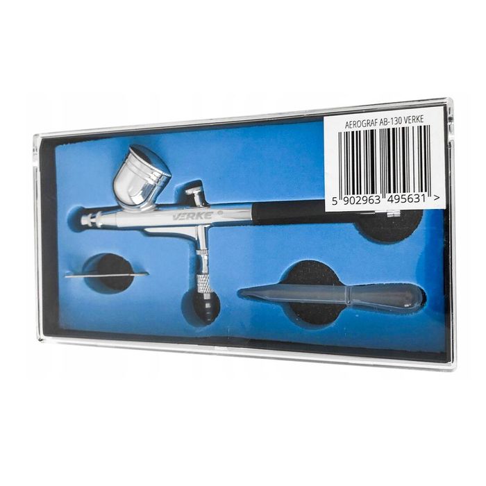 Pistol de vopsit, aerograf cu reglaj dublu, duza 0.33mm, rezervor 7