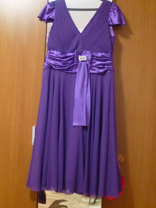 Rochie ocazie, Tal: 46/ XL (L=120cm, Talie=96),purtata o sg data