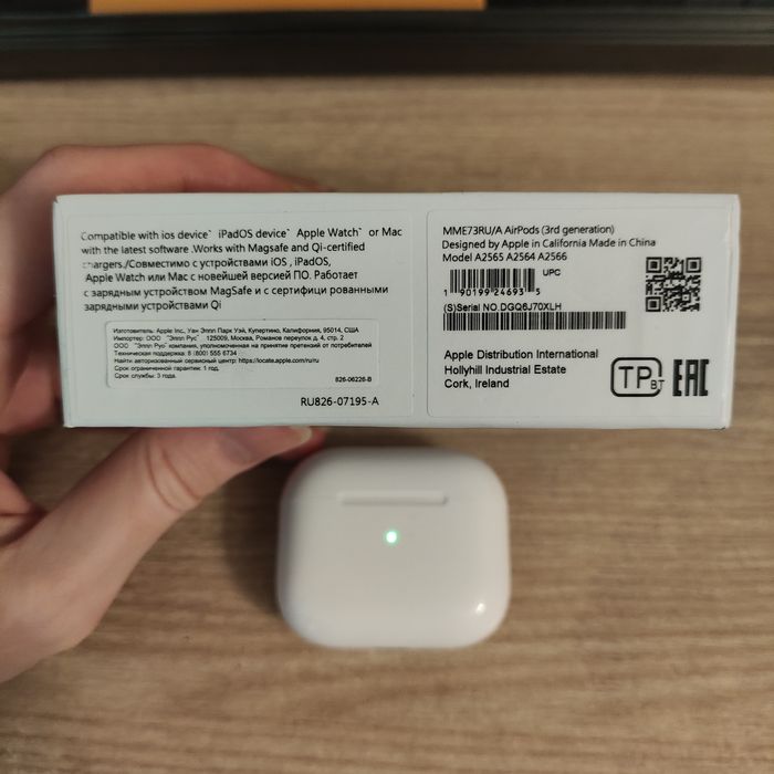 AirPods 3 новые, в упаковке