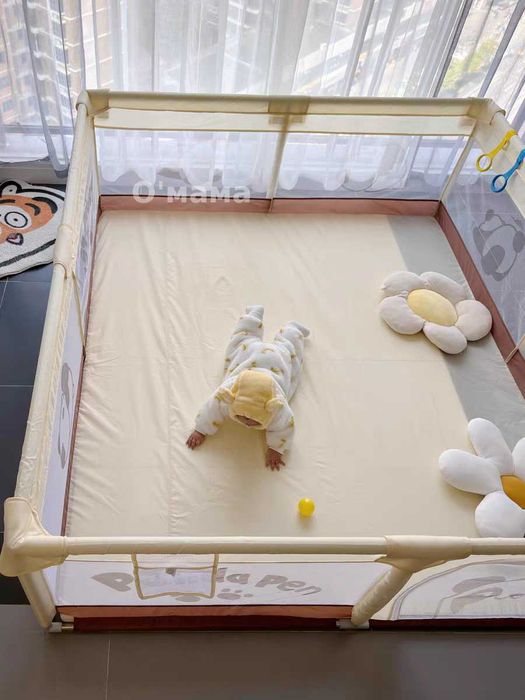 ВИСОКО КАЧЕСТВО Голяма детска кошара за игра ВИСОК КЛАС с ПОДАРЪЦИ