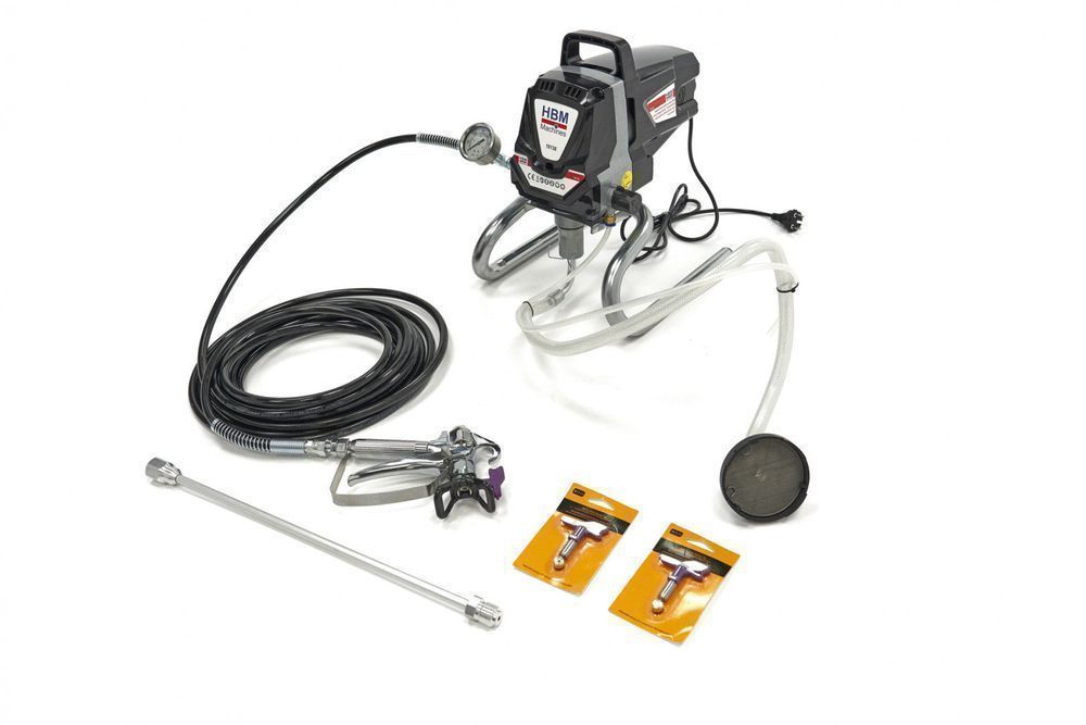 Pistol agregat pompa de vopsit hidrodinamica fara aer 1010w hbm