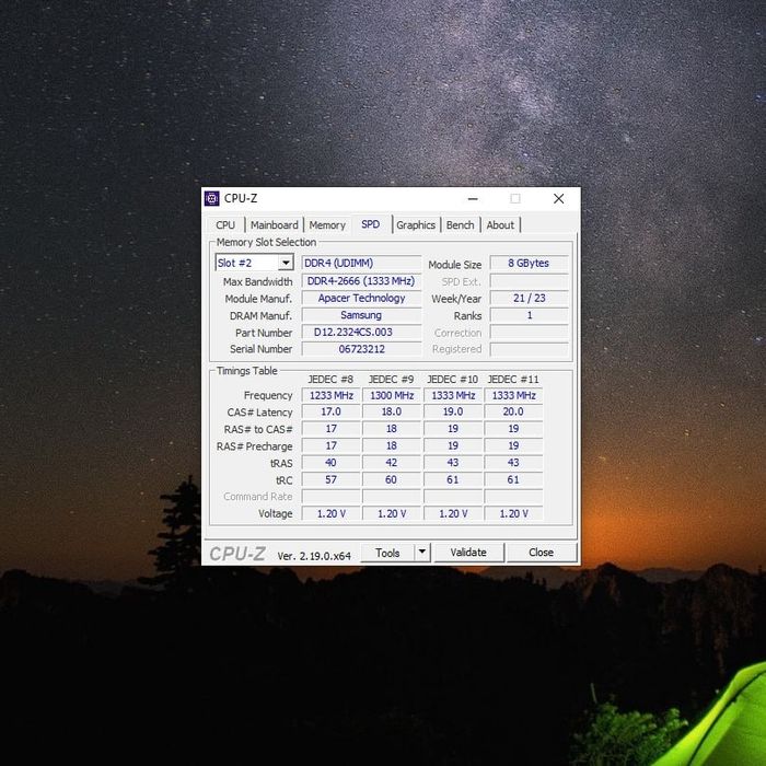 Оперативная память apacer ddr4