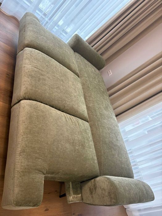 Canapea extensibila 3 locuri Euromobila, stofa premium