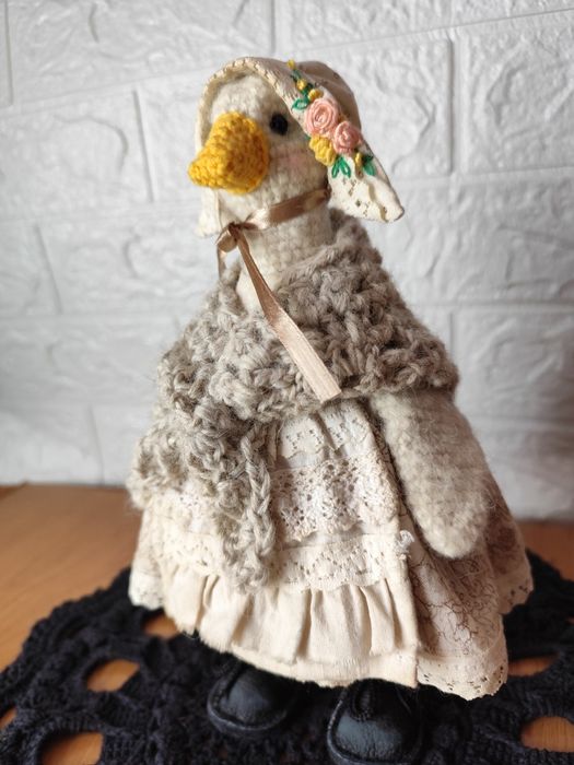 Вязаная игрушка .