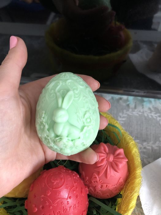 Oua de săpun BIO parfumate decorative sau se pot folosi