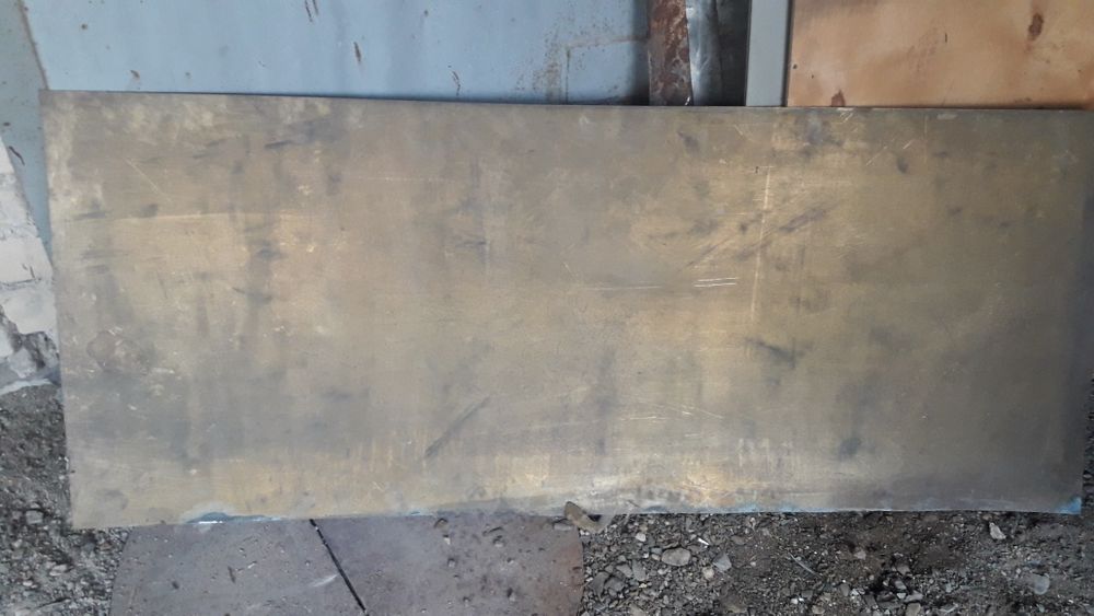 Листы латуни новые