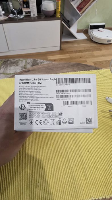 Xiaomi Redmi Note 12 Pro 5G лилав