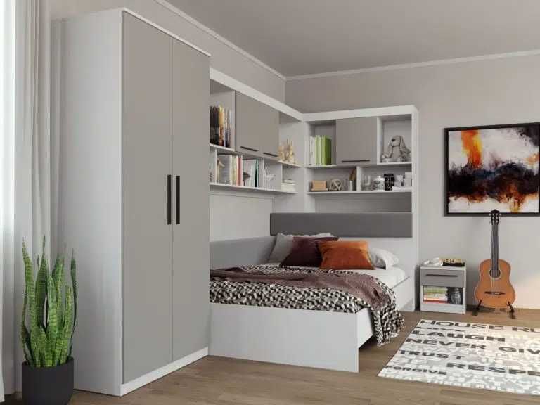 Set Dormitor Colt Lucio C7 Alb / Casmir